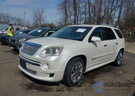 2011 GMC Acadia Denali из США, поврежденный, VIN 1GKKVTED4BJ302982